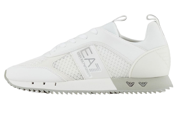 EMPORIO ARMANI EA7 Low-Top Casual Shoes Unisex White