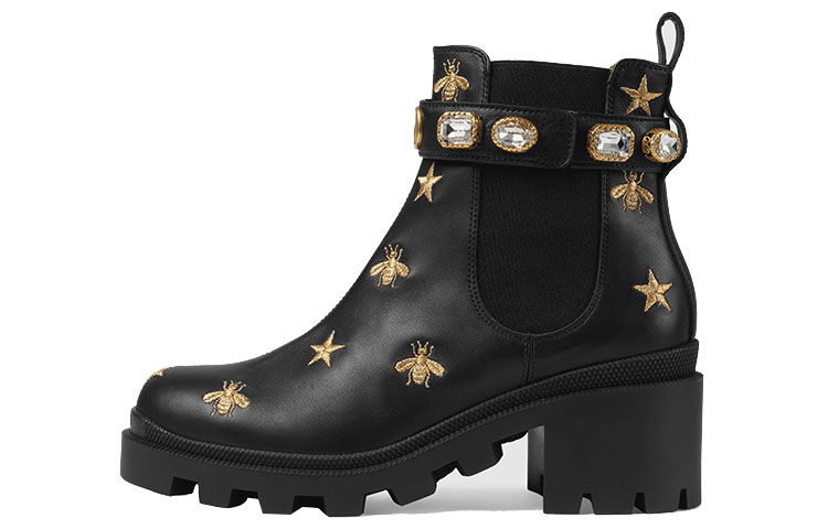 GUCCI Chelsea Boots Women's Black