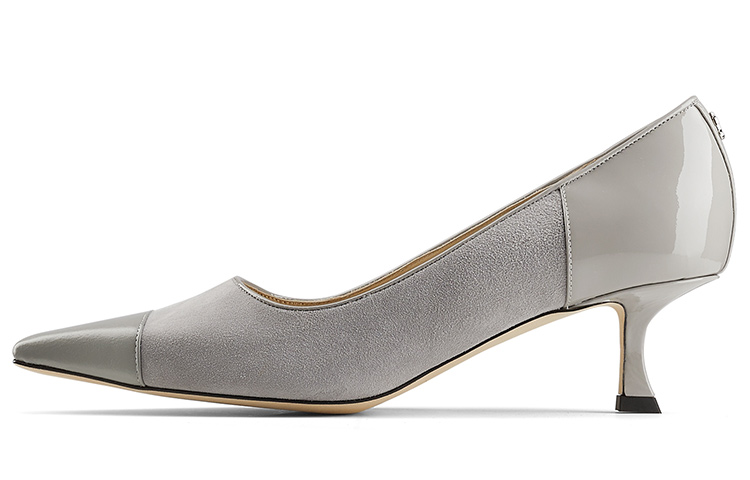 Jimmy Choo Slim Heel High Heels 5cm Women's Gray