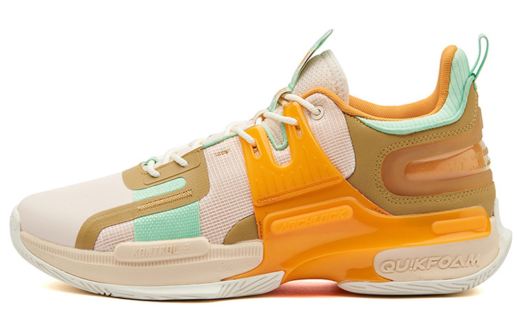 361° Restraint 2 Basketball Shoes Men's Low Top Sand Stone