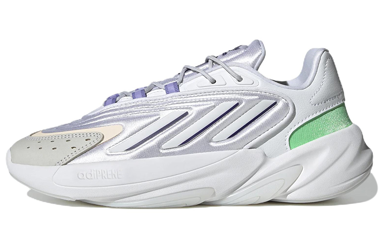 Adidas Ozelia Cloud White Dark Purple Beam Green Women's