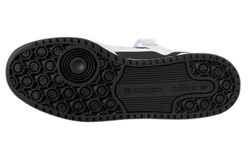 Adidas Originals FORUM Abrasion-Resistant Low-Top Skateboard Shoes Unisex Black Blue
