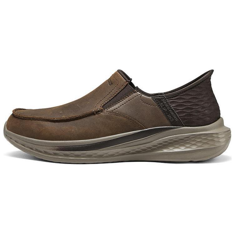 Skechers MENS USA Low Top Casual Shoes Men's Dark Brown