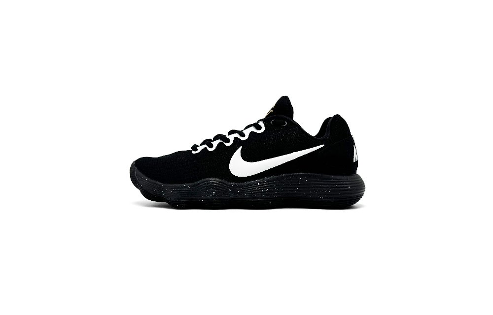 Nike Hyperdunk 2017 Cushioning, Wear Resistant Low Top Basketball Shoes Men's Black