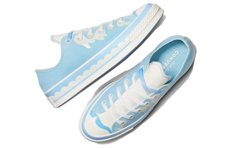 Converse 1970s Abrasion Resistant Breathable Low Top Canvas Shoes Women's Blue купить в интернет-магазине Yoocart с быстрой доставкой по России.