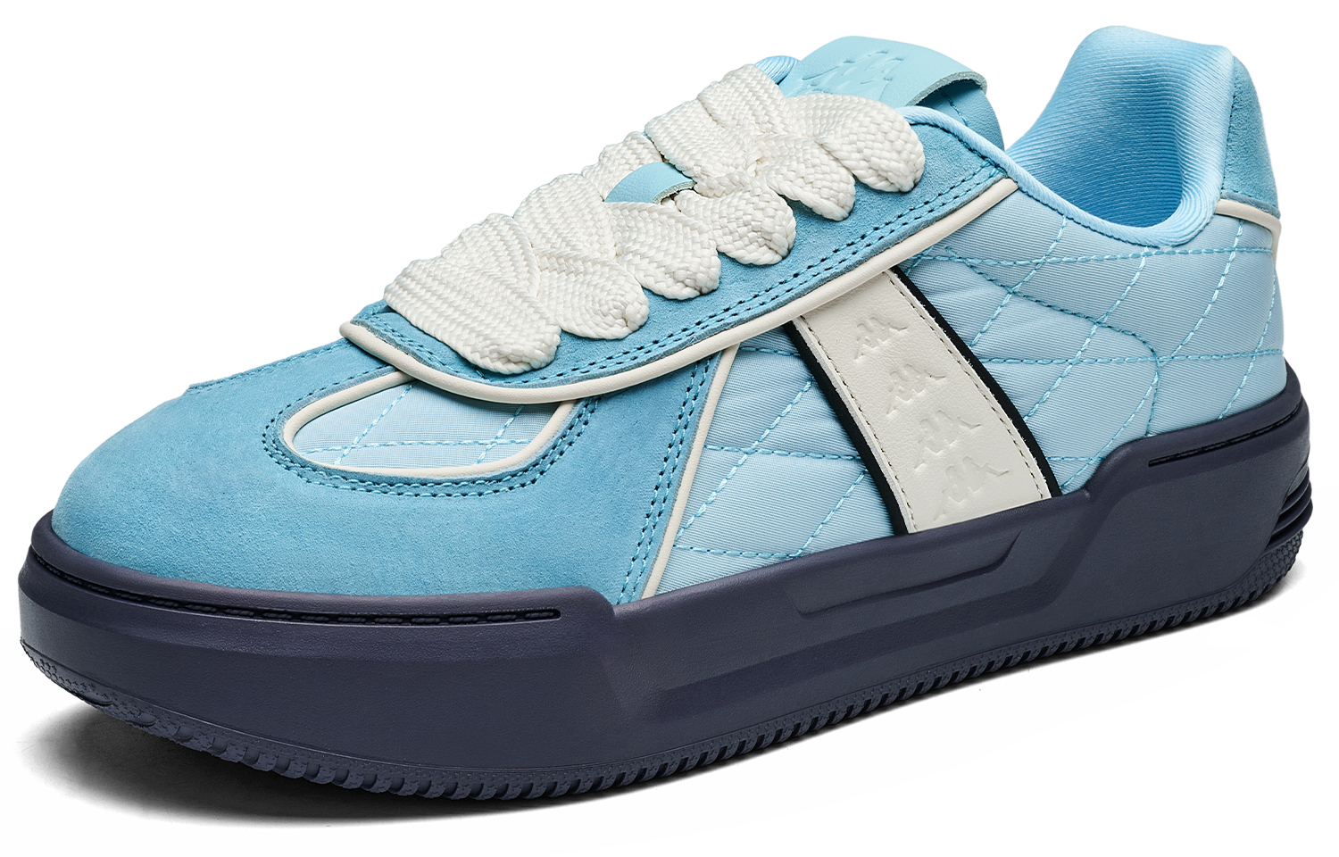 Kappa Back to Back Lightweight Height Increasing Skateboard Shoes Women's Psychic Blue купить в интернет-магазине Yoocart с быстрой доставкой по России.