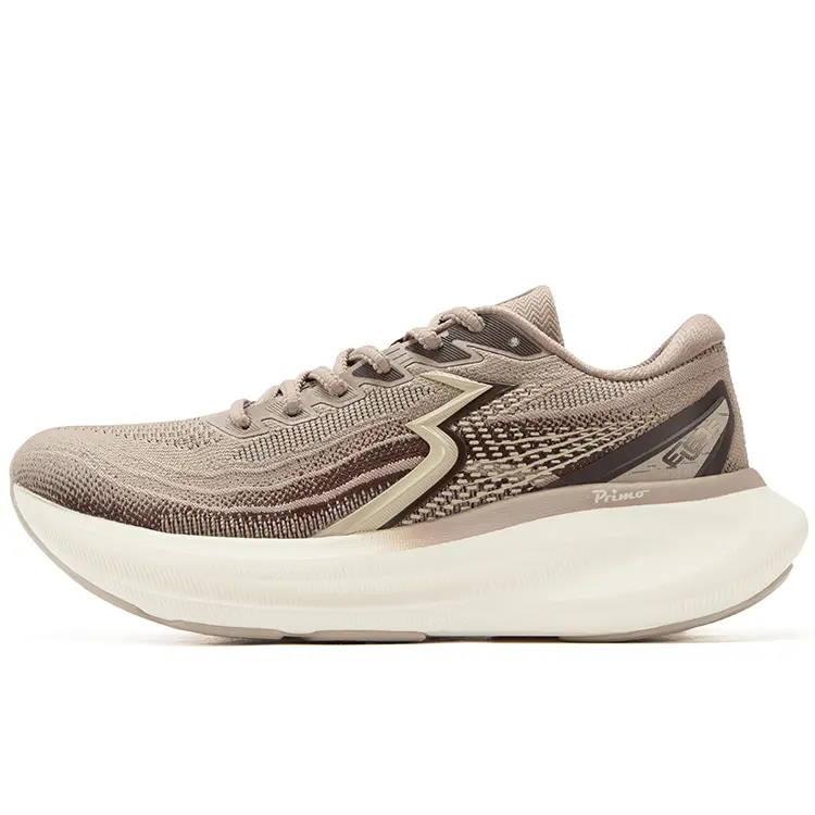 361° Wear resistant And Lightweight Low top Casual Running Shoes Men's Coffee Brown