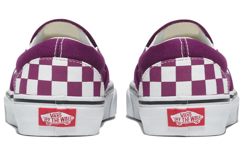 Vans Classic Slip On Checkerboard 'Purple' Women's купить в интернет-магазине Yoocart с быстрой доставкой по России.