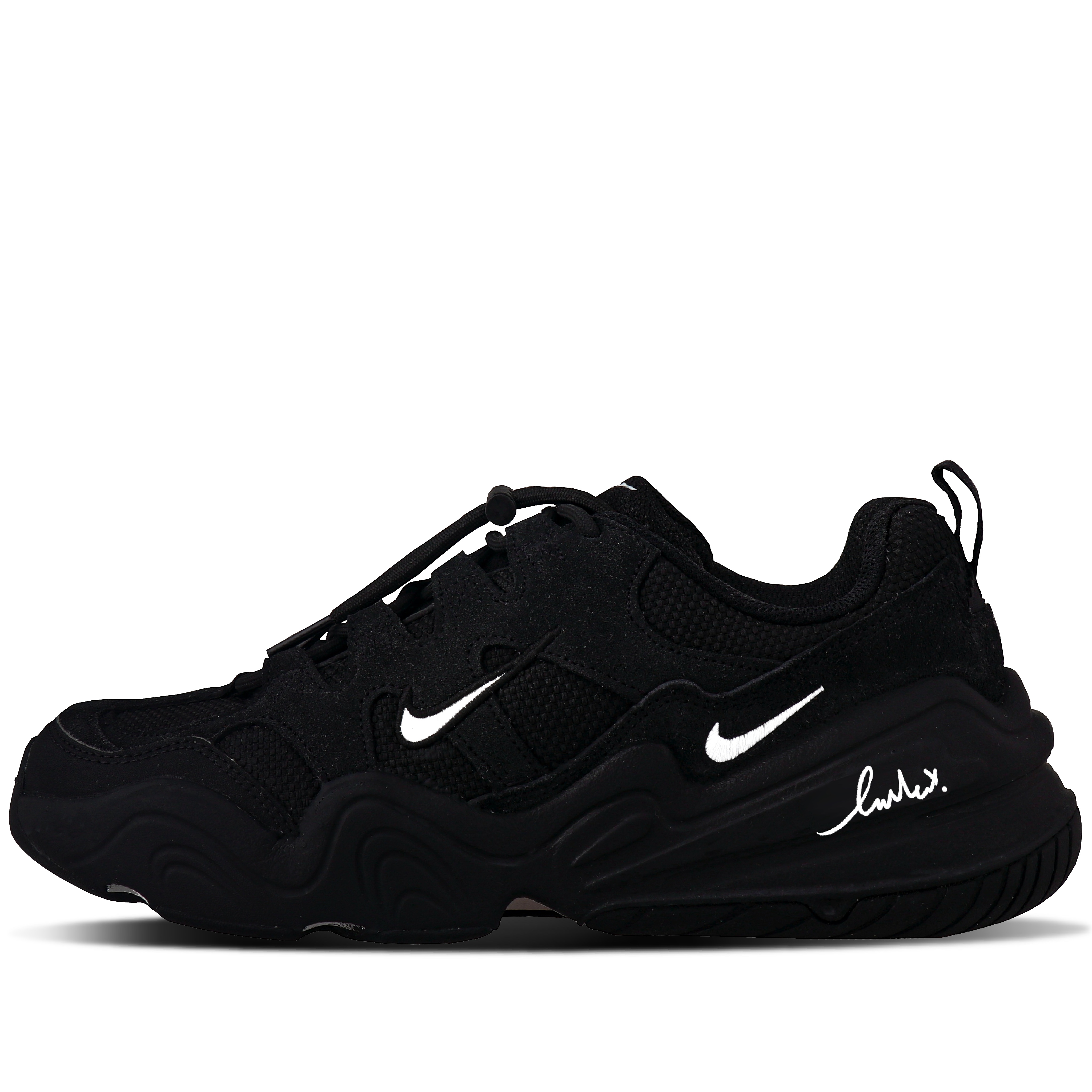 Nike Tech Hera Abrasion Resistant Lightweight Height Increasing Low top Casual Shoes Unisex Black купить в интернет-магазине Yoocart с быстрой доставкой по России.