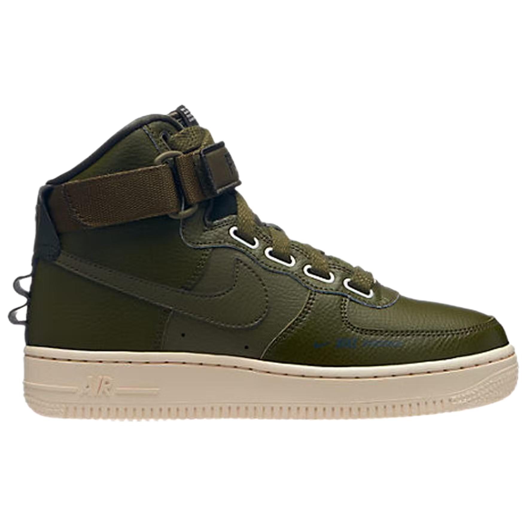 Nike Air Force 1 High Utility Olive Canvas Women's