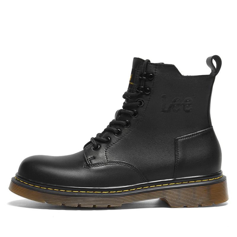Lee Retro Trend Ankle Boots Men's Black