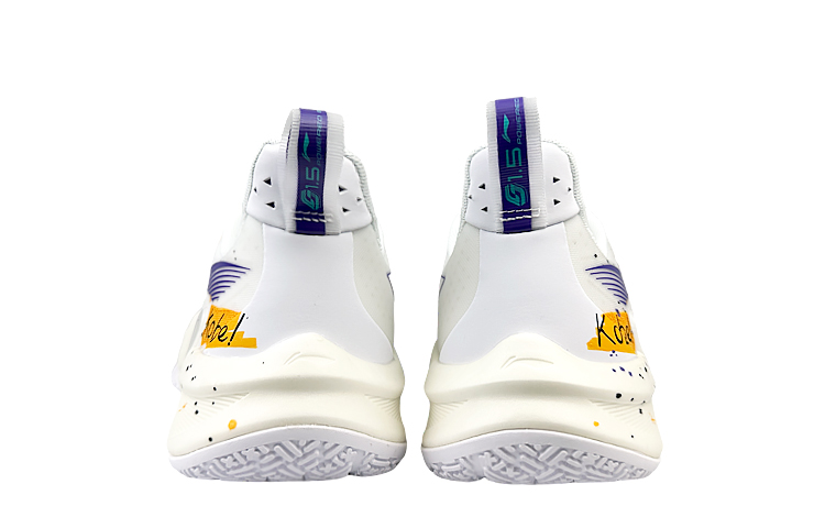 LiNing Speed Cushioning Anti-Slip And Wear-Resistant Rebound Low-Top Basketball Shoes Men's Purple Blue White купить в интернет-магазине Yoocart с быстрой доставкой по России.