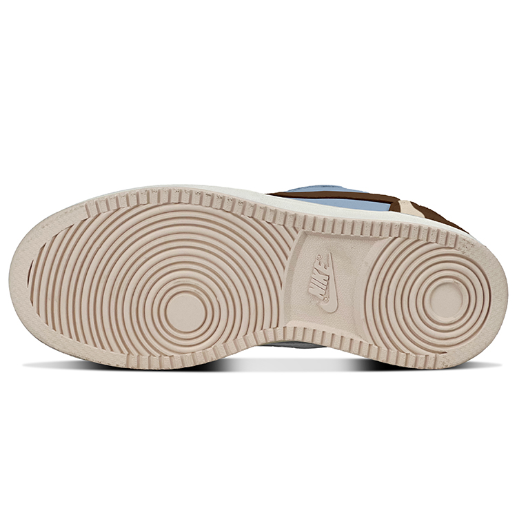 Nike Court Borough Slip-Resistant Cushioning Low-Top Skateboard Shoes Women's Beige Brown Blue купить в интернет-магазине Yoocart с быстрой доставкой по России.