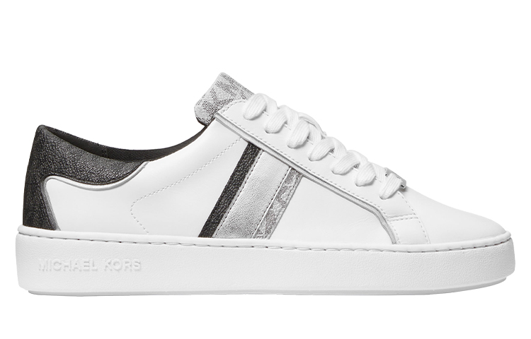MICHAEL KORS Low top Stylish Skateboarding Shoes Women's Black White
