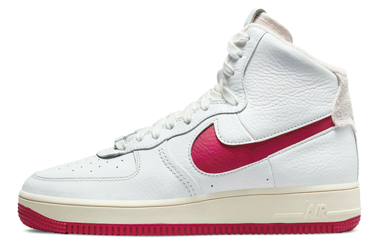 Nike Air Force 1 High Sculpt Summit White Gym Red Women's