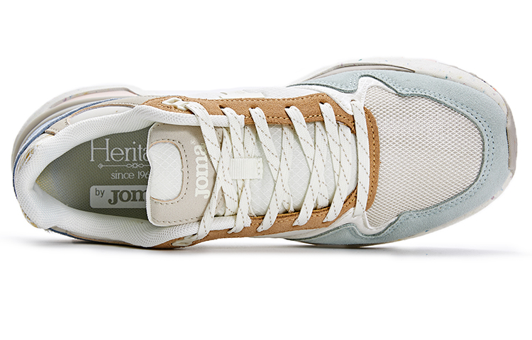 Joma Anti Slip Wear Resistant Low Top Casual Shoes Women's White Gray