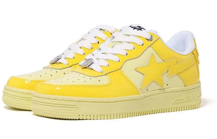 Bape A BATHING APE Colors Bape Sta Yellow Women's купить в интернет-магазине Yoocart с быстрой доставкой по России.