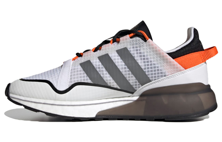 Adidas Originals Zx 2K Boost Pure White Grey Orange