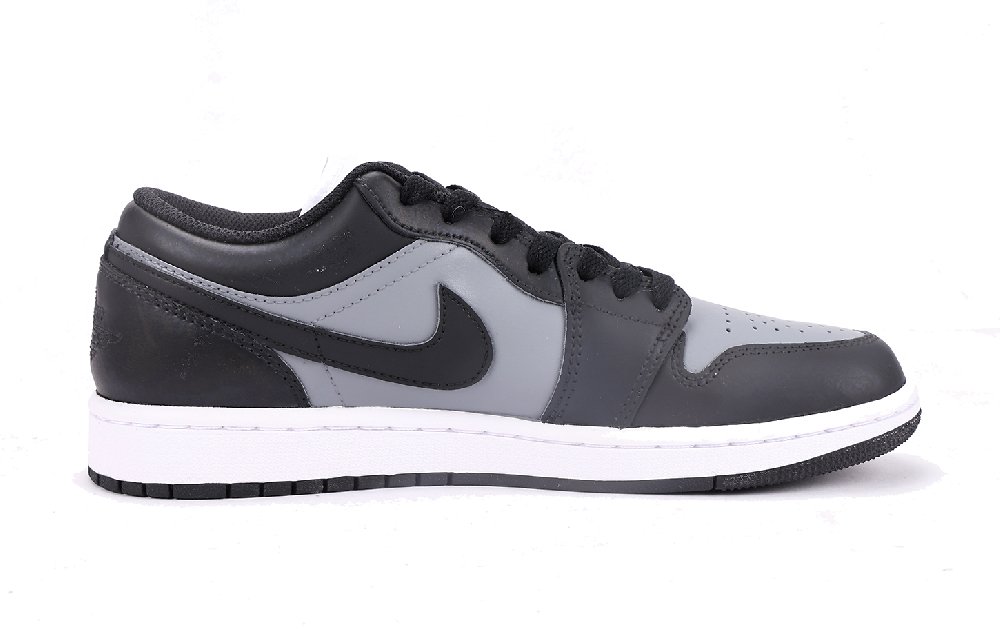 Jordan Air Jordan 1 Vintage Basketball Shoes Women's Low Top Black Gray