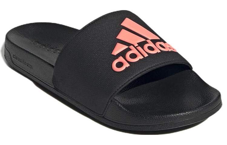 Adidas Adilette Cozy Wear Resistant Black Unisex Slippers 'Black Pink' купить в интернет-магазине Yoocart с быстрой доставкой по России.