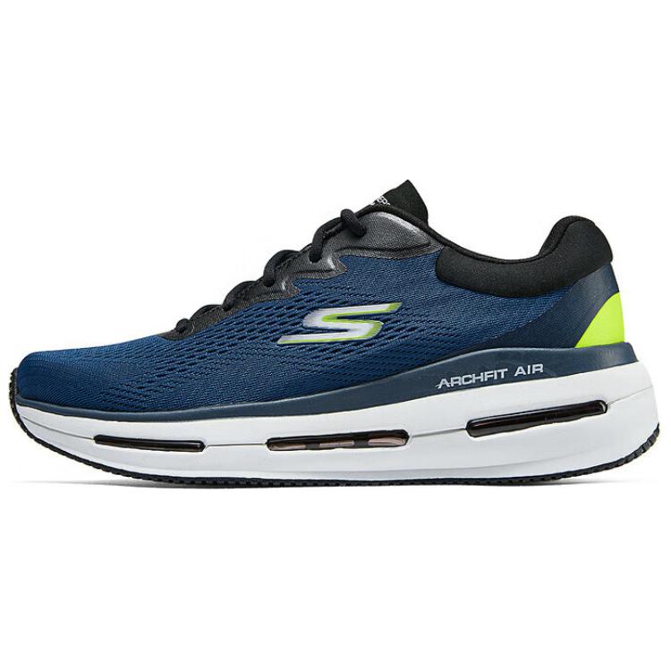 Skechers Arch Fit Anti-Slip Wear-Resistant Low-Top Running Shoes Men's Dark Blue