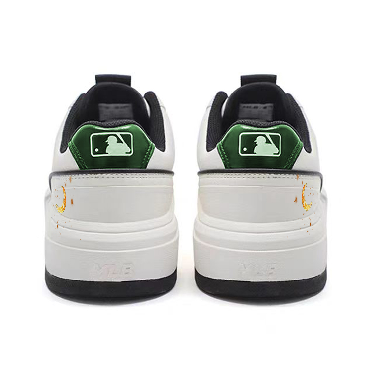MLB Chunky Liner Skateboard Shoes Unisex Low Top White/Yellow