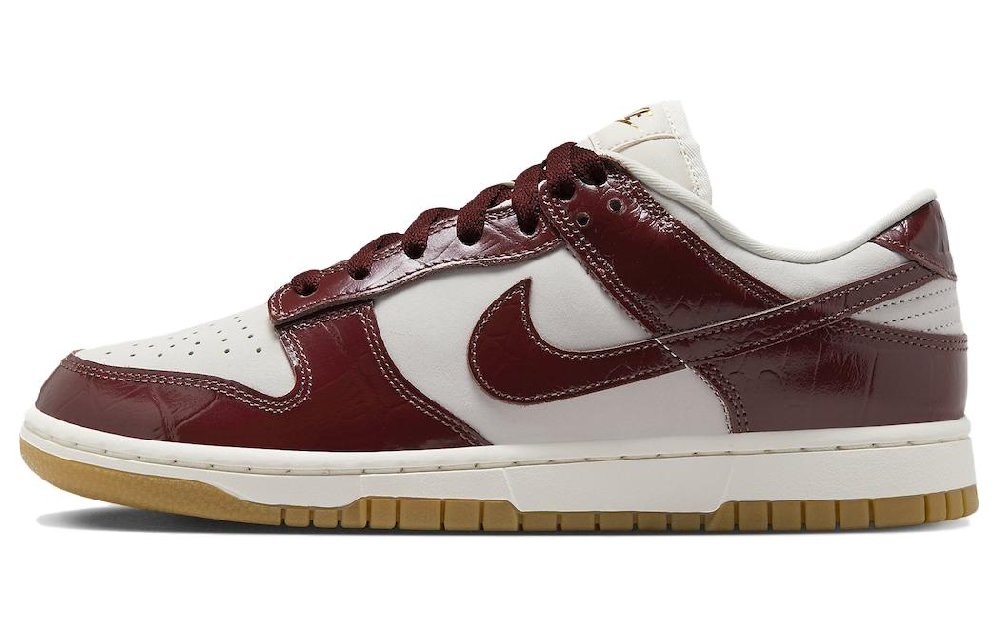 Nike Dunk Low Lx Dark Team Red Croc Women's