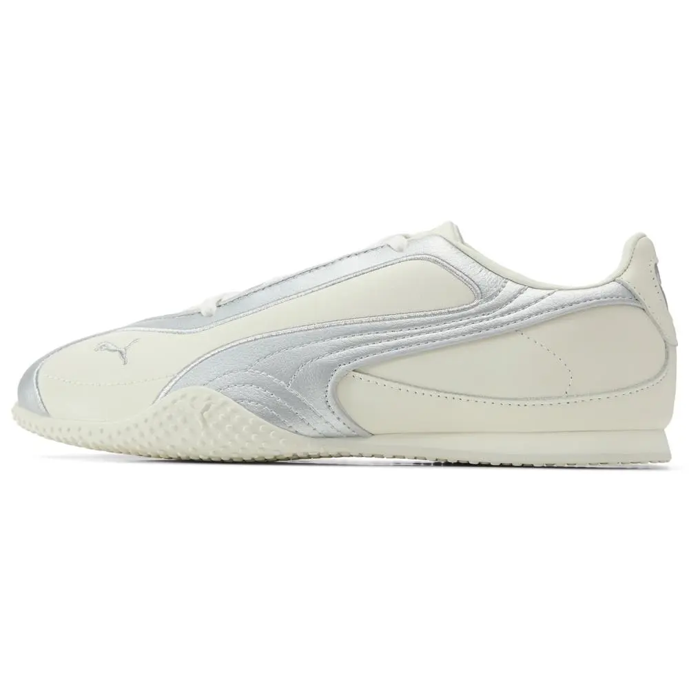 PUMA Bella V2 Abrasion Resistant Low Top Casual Shoes Unisex Silver Glow White