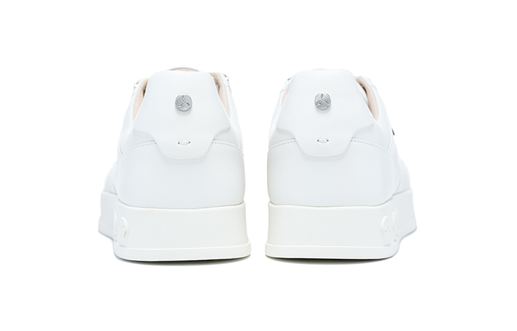 LI-NING 1990 001 Cushioning Low-Top Skateboard Shoes Women's White