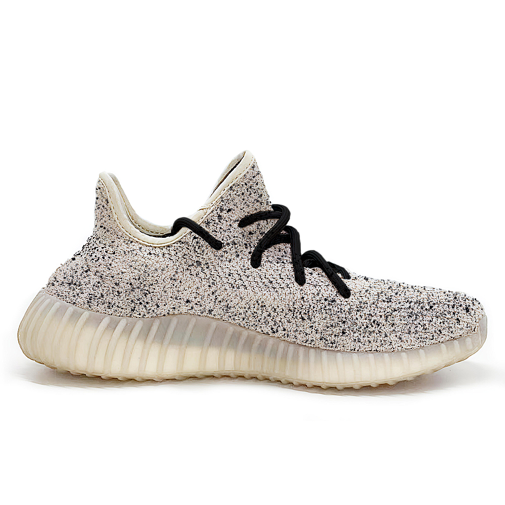 Adidas Originals Yeezy Boost 350 V2 Cushioning And Breathable Low Top Casual Shoes Unisex Ecru