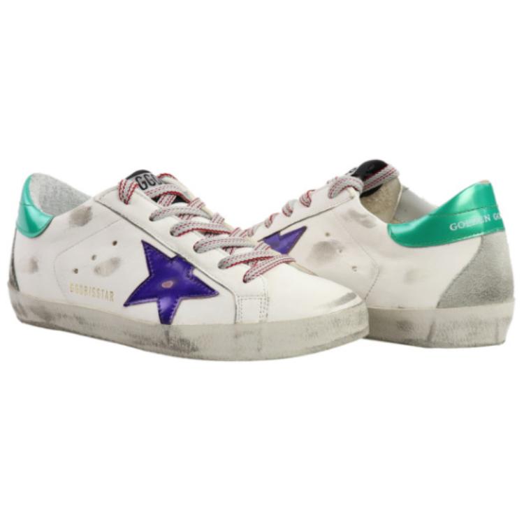 Golden Goose Super Star Low top Skateboard Shoes Women's White купить в интернет-магазине Yoocart с быстрой доставкой по России.