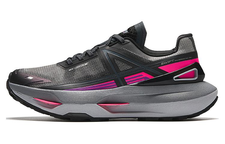 Anta Cushioning Low top Running Shoes Men's Black Red