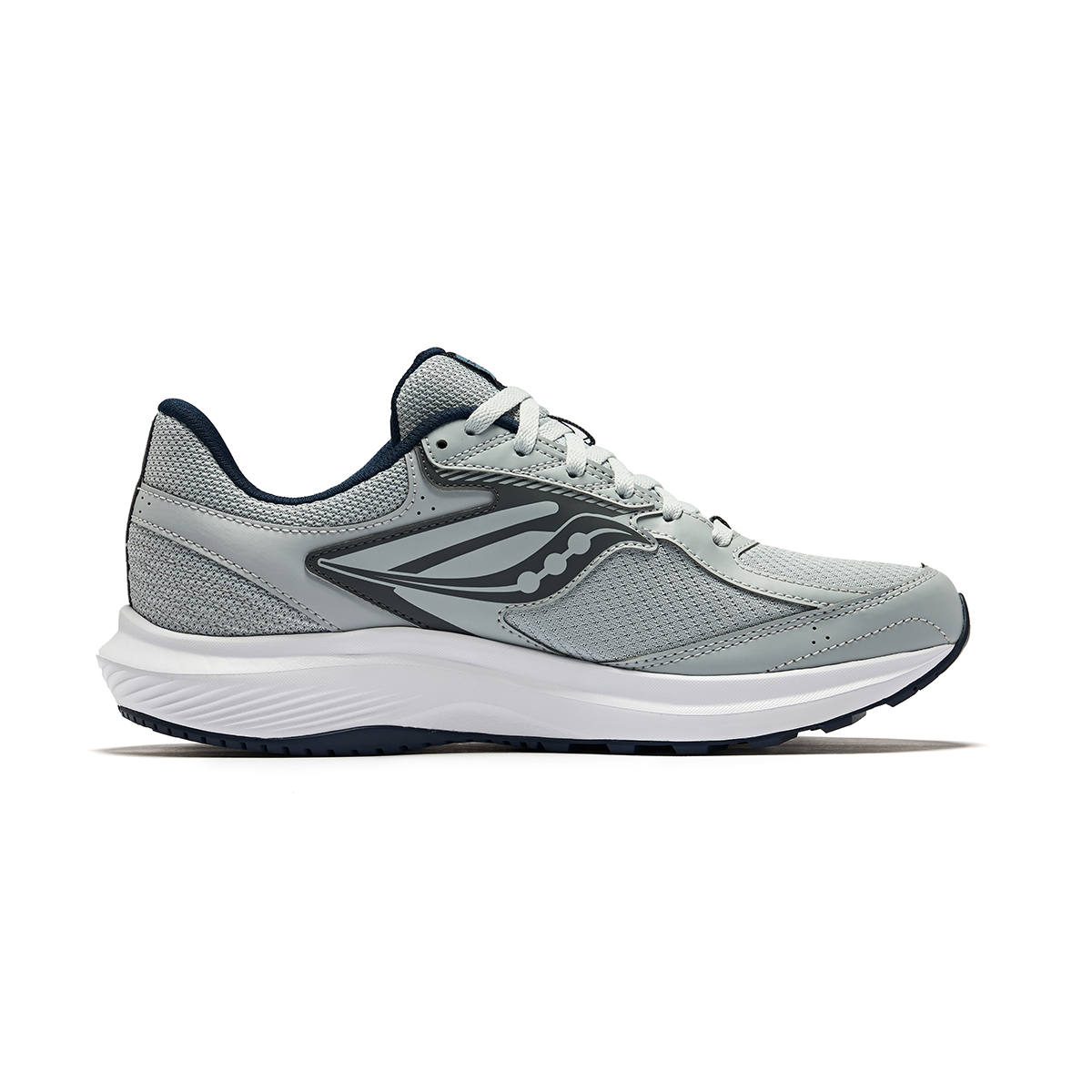 Saucony Low-Top Entry-Level Everyday Running Shoes Men's Gray Blue купить в интернет-магазине Yoocart с быстрой доставкой по России.