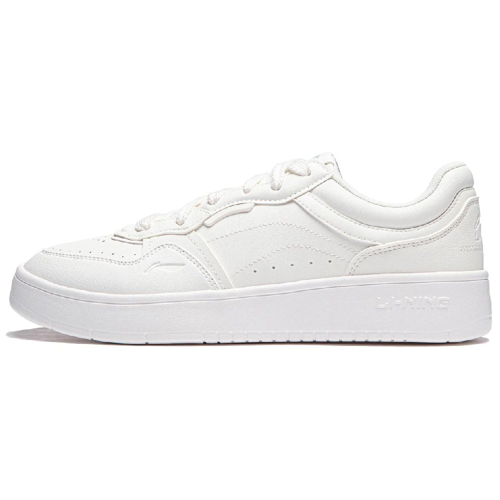 LiNing Line 2.0 At The Beginning V2 Anti-Slip Wear-Resistant Skateboard Shoes Women's White