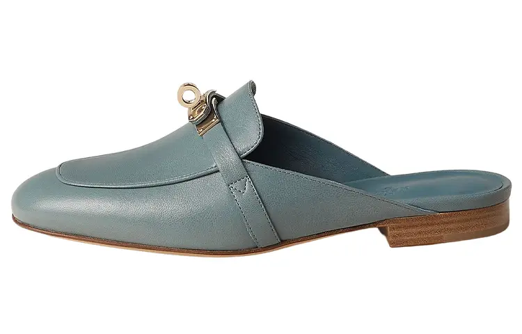 HERMES Oz Mules Women's Pine Forest Blue купить в интернет-магазине Yoocart с быстрой доставкой по России.
