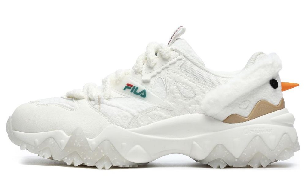 FILA Oakmont 2 2 Xmas Cushioning Anti-Slip And Wear-Resistant Low-Top Casual Shoes Women's Snow