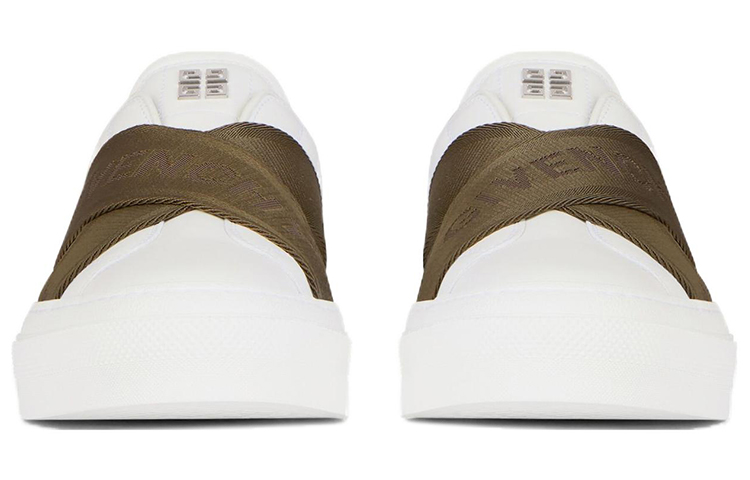 Givenchy City Low Top Stylish Skateboarding Shoes Men's White Green