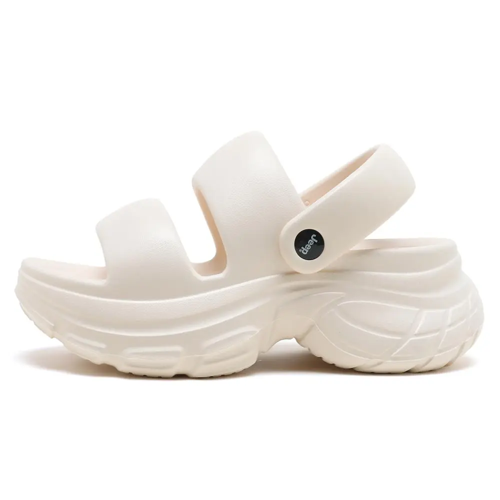 Jeep Beach Sandals Women's Ecru