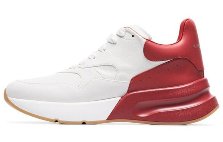 Alexander McQueen Oversized Sneakers 'White Lust Red'