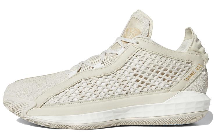 Adidas Dame 6 Gca Leather 'Yellow White'