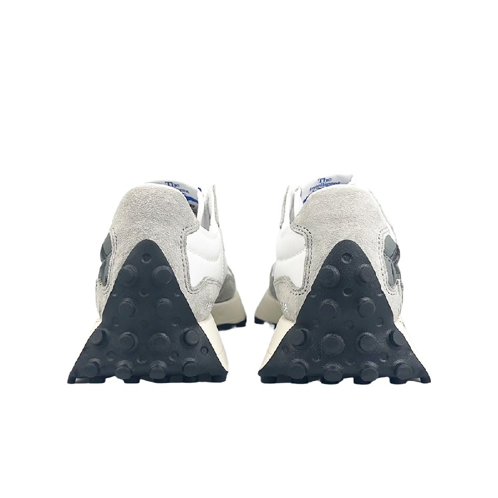 New Balance Anti-Slip And Wear-Resistant Breathable Low-Top Running Shoes Unisex Gray Black White