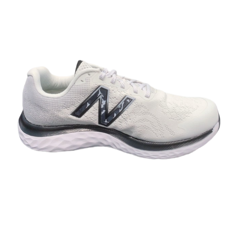 New Balance NB 680 Wear-resistant And Lightweight Low-Top Running Shoes Men's White