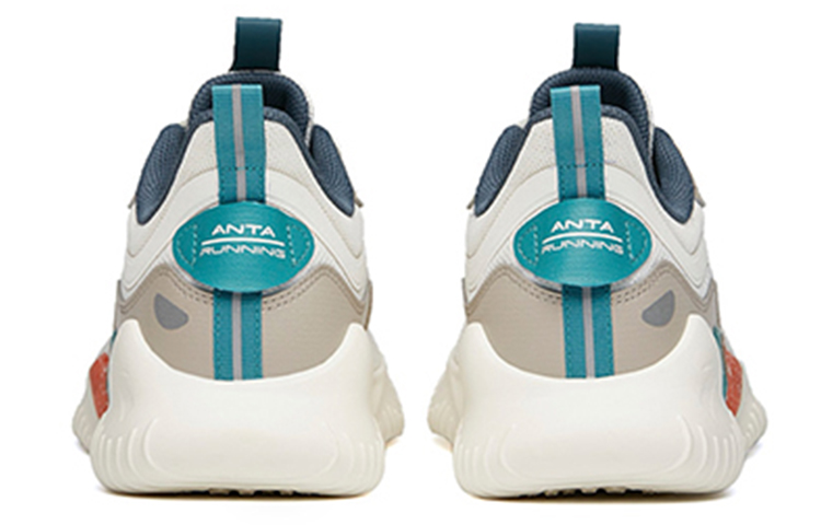 Anta Running Collection Lightweight Wear-resistant And Non-slip Low-Top Running Shoes Men's White Blue Gray купить в интернет-магазине Yoocart с быстрой доставкой по России.