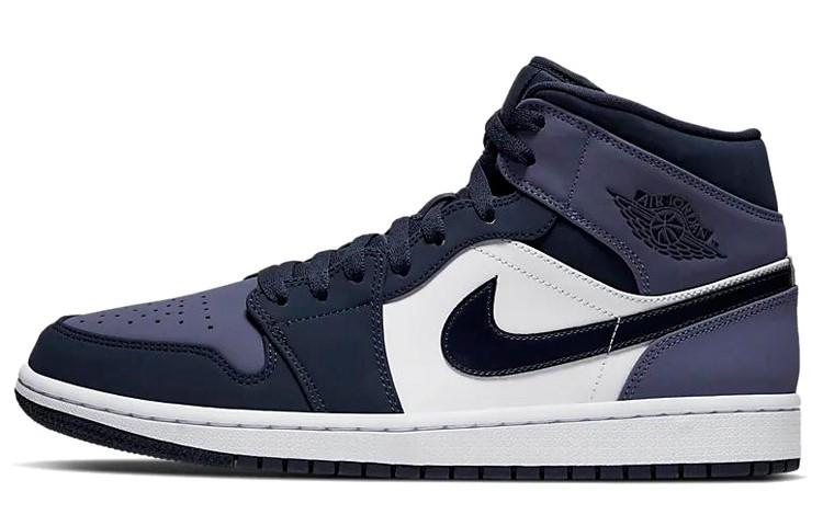 Jordan 1 Mid 'Obsidian Sanded Purple'
