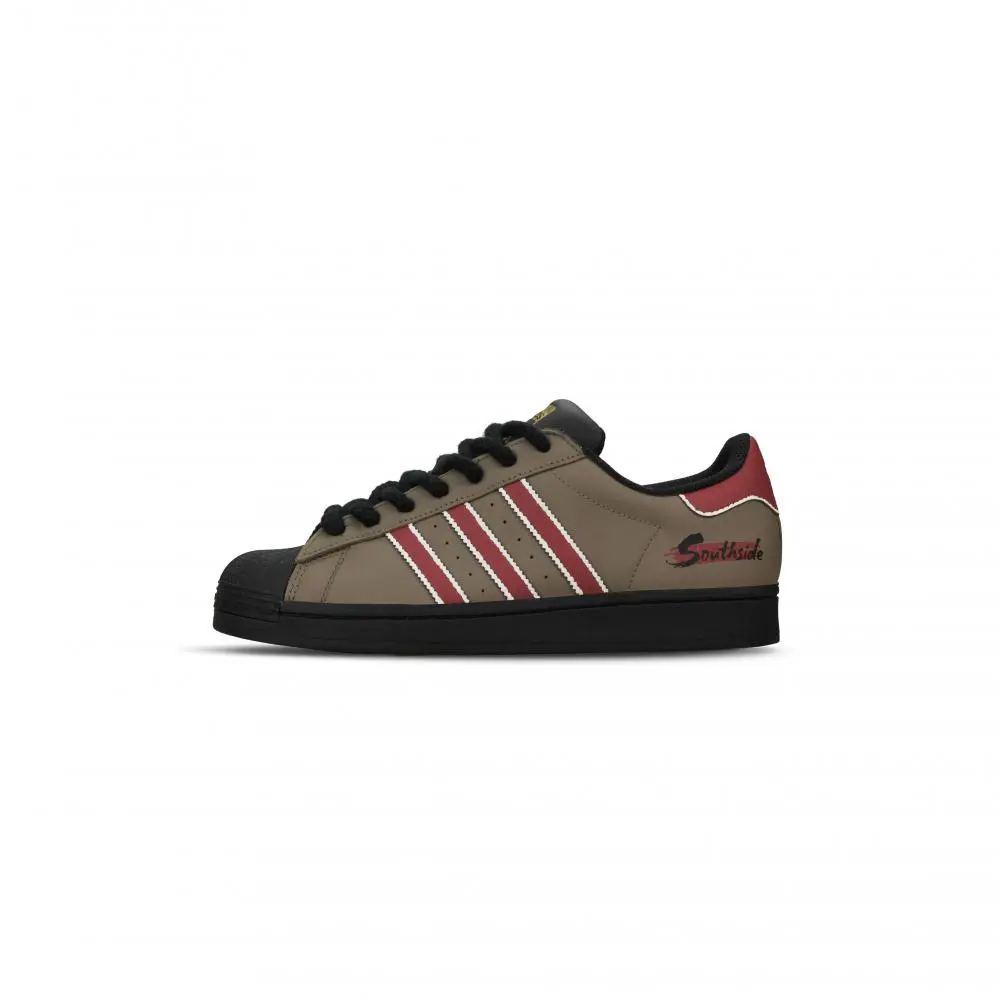 Adidas Originals SUPERSTAR Cushioning Low top Skateboard Shoes Unisex Red Black Brown