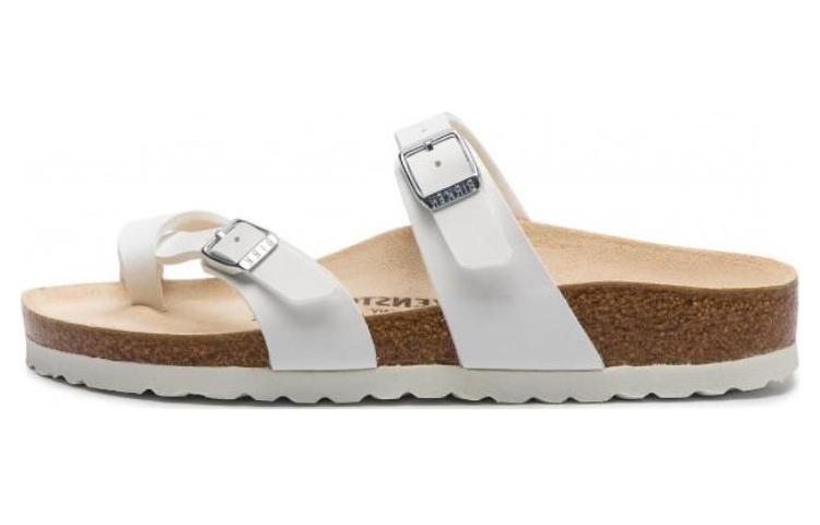 Birkenstock Mayari Birko Flor Sandals 'White' Women's