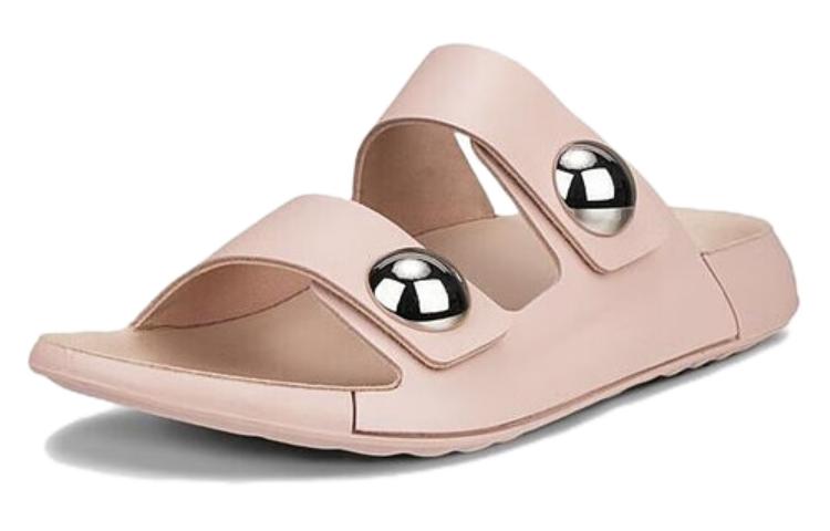 Ecco Slide Slippers Women's Nude Pink