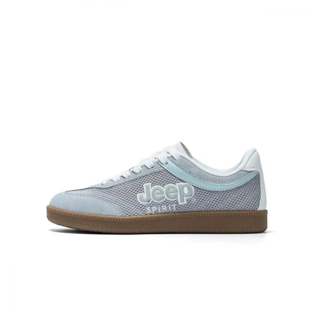 JEEP SPIRIT Leisure Collection Summer Thin Cut Out Mesh Lightweight And Breathable Low Top Skateboard Shoes Women's