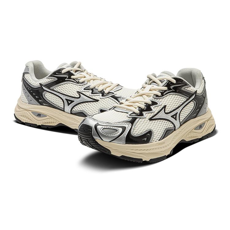 Oarism x Mizuno Racer S Breathable And Slip Resistant Low Top Running Shoes Unisex Beige Apricot Black купить в интернет-магазине Yoocart с быстрой доставкой по России.