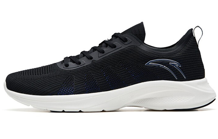Anta Hydrogen Run III Cushioned Anti-Slip Wear-Resistant Breathable Lightweight Low-Top Running Shoes Men's Black